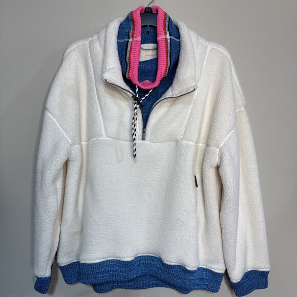 Free People FP Movement Over the Rainbow Sherpa Fleece Women’s Size XL - Picture 8 of 15